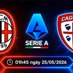 Soi kèo AC Milan vs Cagliari, 1h45 ngày 25/5 - Serie A