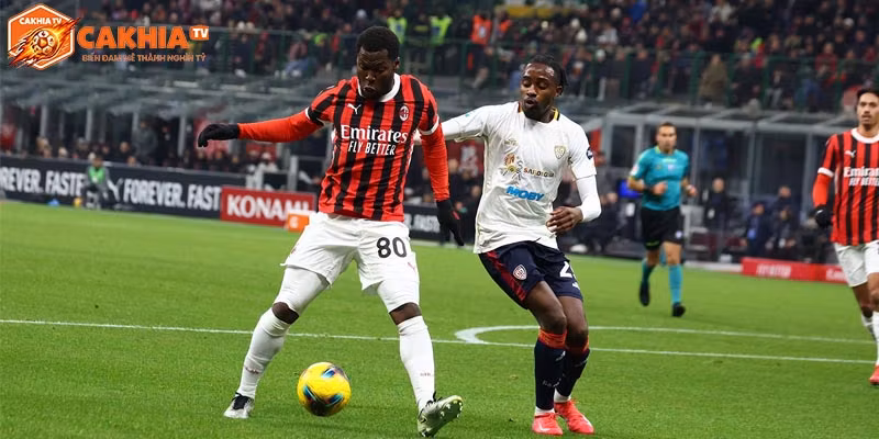 Phong độ của AC Milan vs Cagliari