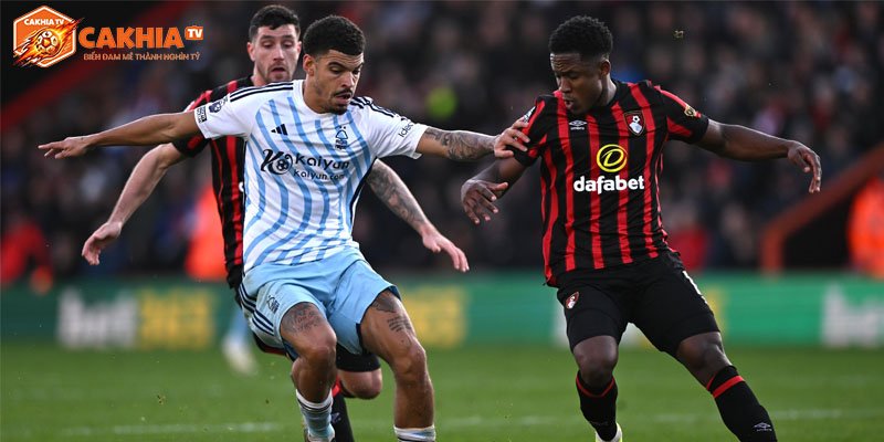 Phong độ của Nottingham vs Bournemouth